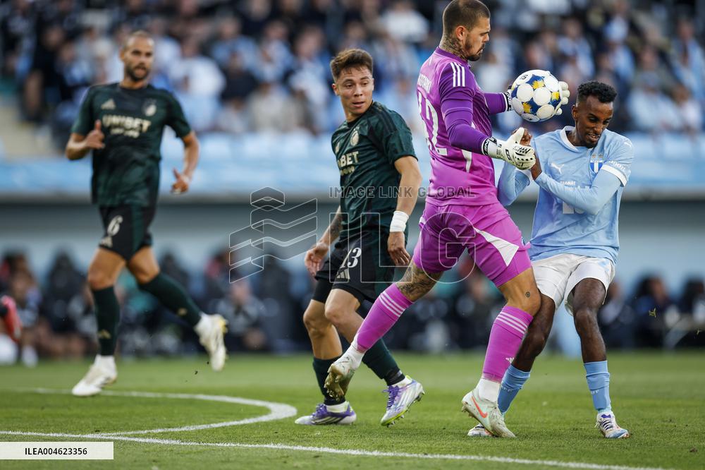 SWEDEN SOCCER CHAMPIONS LEAGUE MALMO-COPENHAGEN
