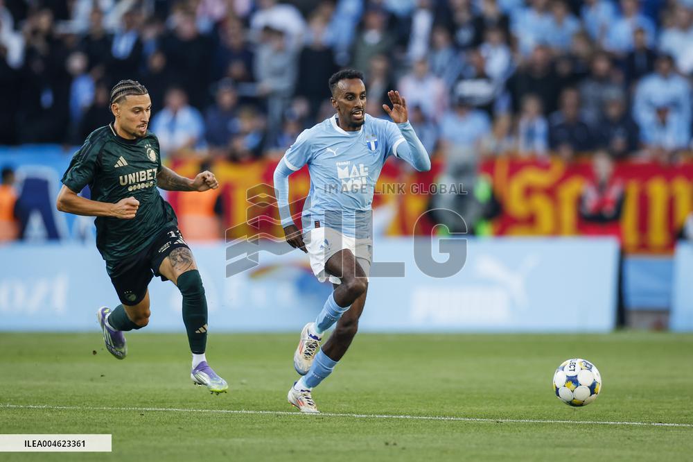 SWEDEN SOCCER CHAMPIONS LEAGUE MALMO-COPENHAGEN