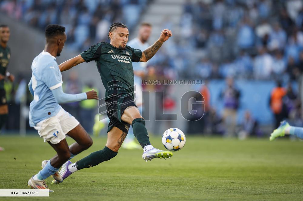 SWEDEN SOCCER CHAMPIONS LEAGUE MALMO-COPENHAGEN