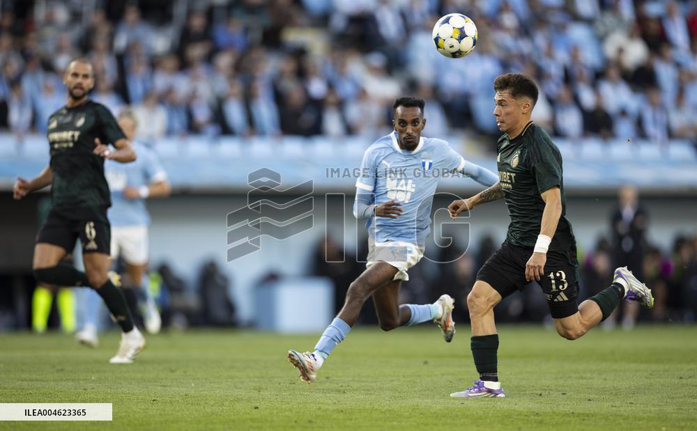 SWEDEN SOCCER CHAMPIONS LEAGUE MALMO-COPENHAGEN