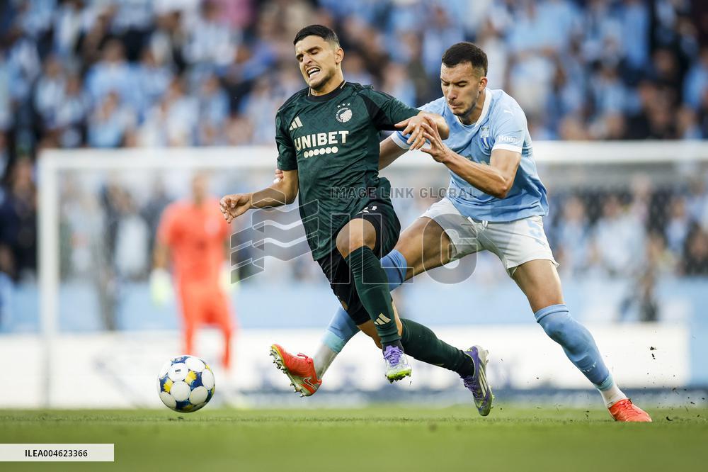 SWEDEN SOCCER CHAMPIONS LEAGUE MALMO-COPENHAGEN