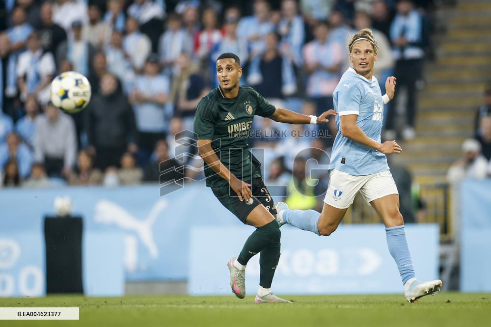 SWEDEN SOCCER CHAMPIONS LEAGUE MALMO-COPENHAGEN