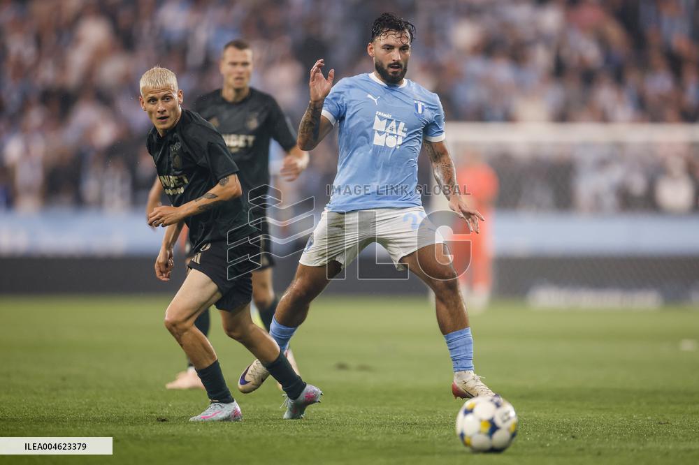 SWEDEN SOCCER CHAMPIONS LEAGUE MALMO-COPENHAGEN