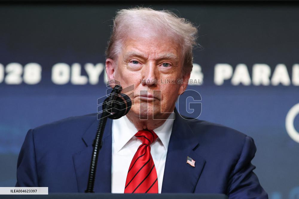 DC: U.S. President Trump Creates 2028 Olympics Task Force with Executive Order