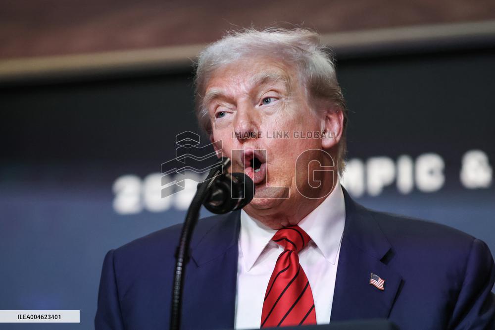 DC: U.S. President Trump Creates 2028 Olympics Task Force with Executive Order