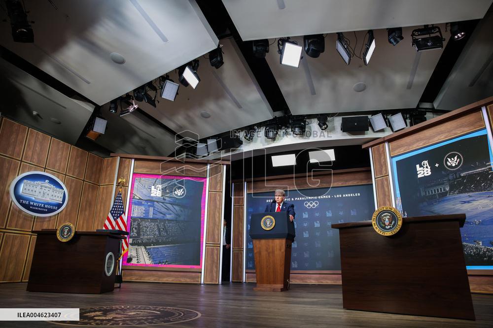 DC: U.S. President Trump Creates 2028 Olympics Task Force with Executive Order