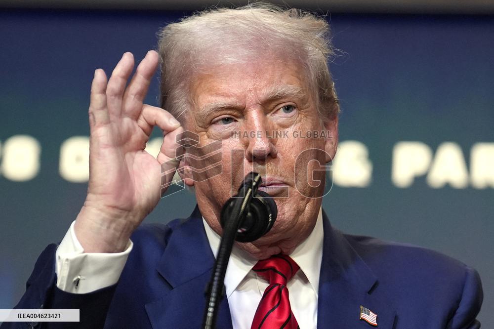 Donald Trump signs the Olympic Executive Order - Washington