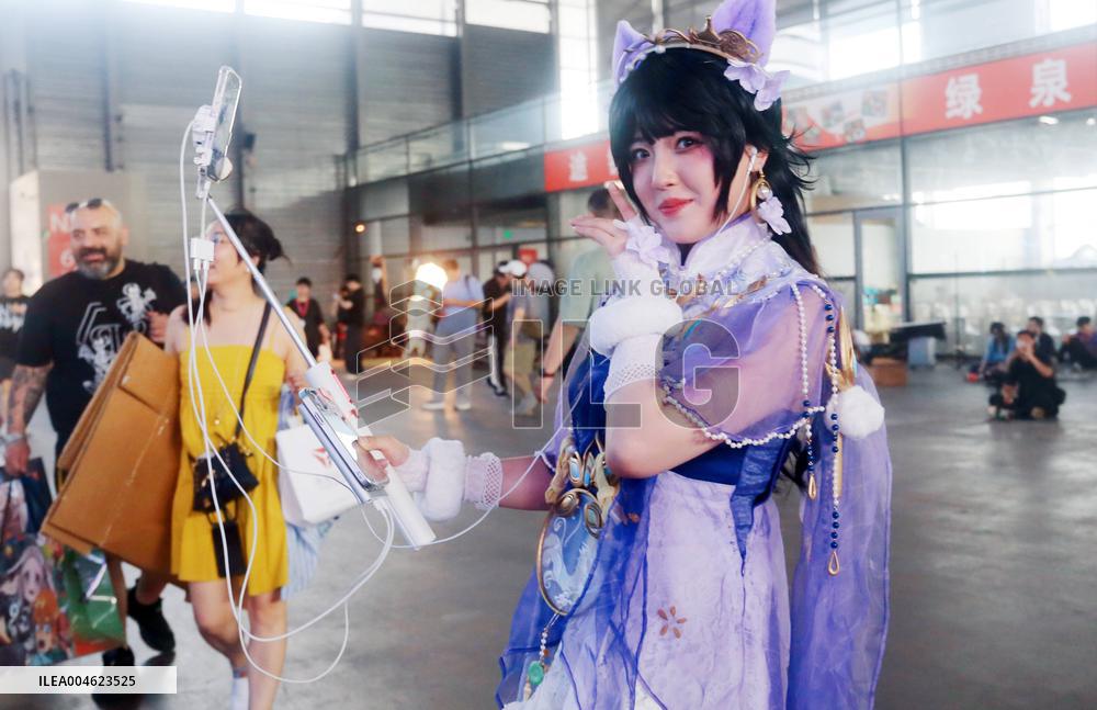 Internet Celebrity Anchor at 2025 ChinaJoy in Shanghai