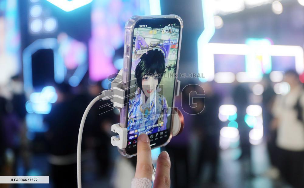 Internet Celebrity Anchor at 2025 ChinaJoy in Shanghai