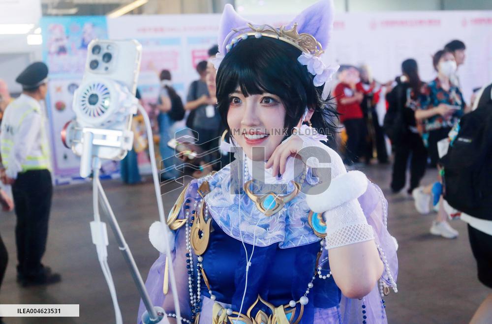 Internet Celebrity Anchor at 2025 ChinaJoy in Shanghai