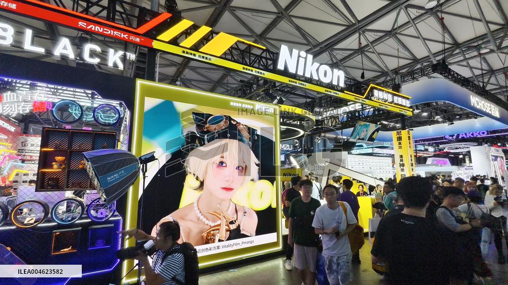 Photography Equipment Manufacturer Booth at 2025 ChinaJoy