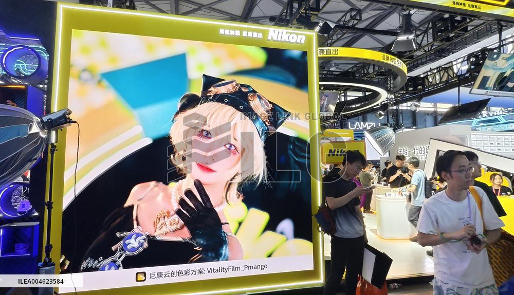 Photography Equipment Manufacturer Booth at 2025 ChinaJoy