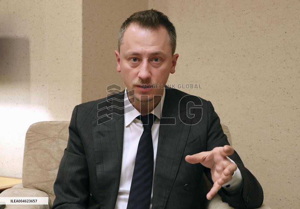 Ukrainian economic minister in Japan