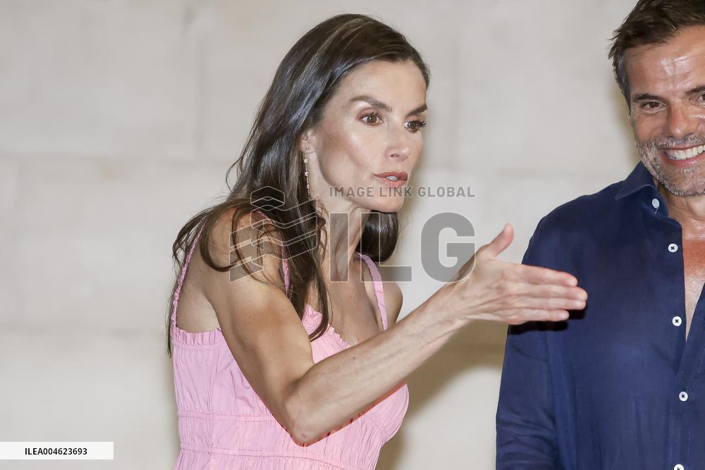 Spanish Royals Attend Miro Exhibition - Spain