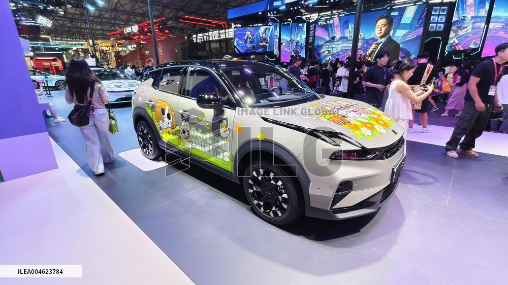 LYNK&CO Painted Car at 2025 ChinaJoy in Shanghai
