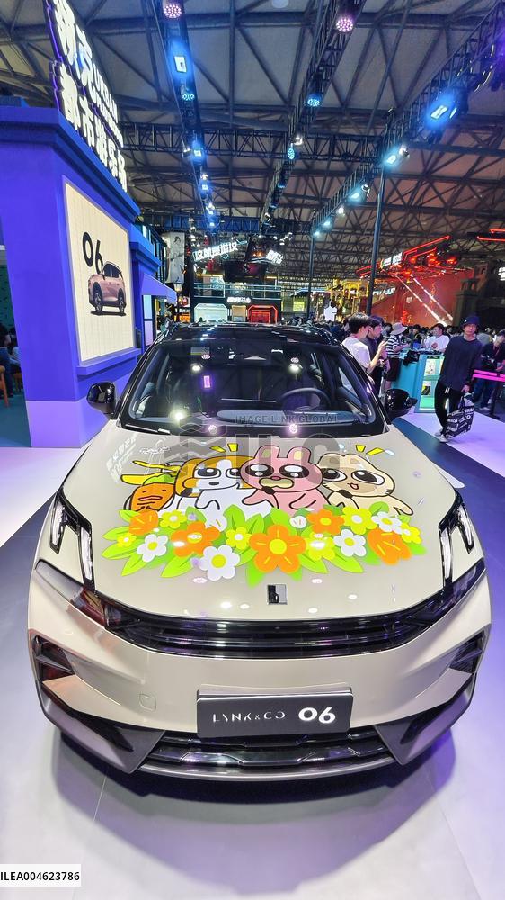 LYNK&CO Painted Car at 2025 ChinaJoy in Shanghai