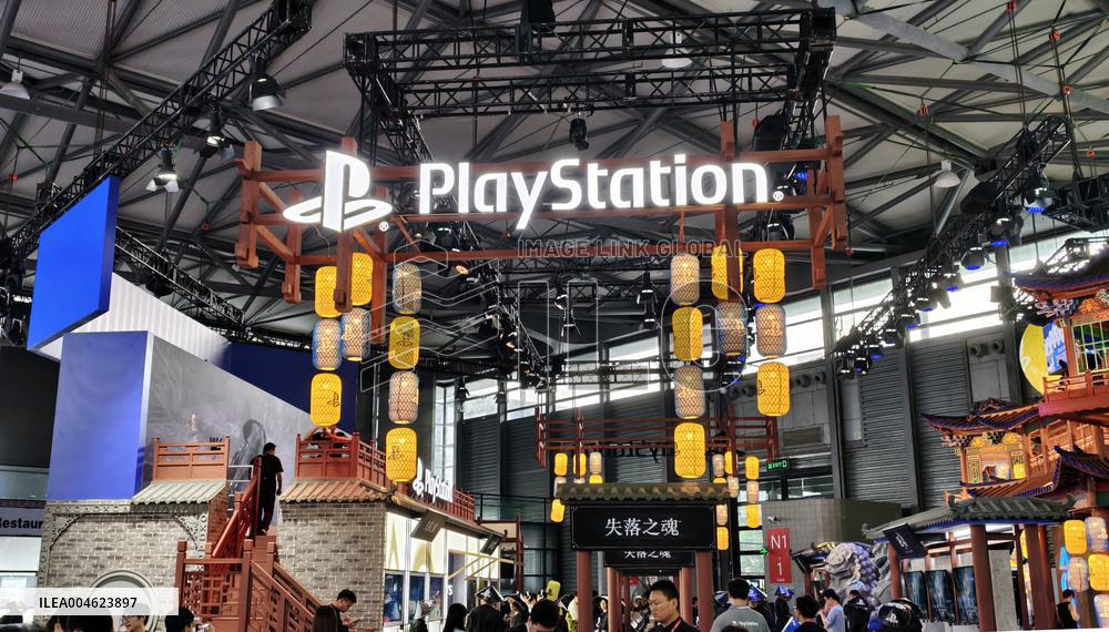 PlayStation Booth at 2025 ChinaJoy