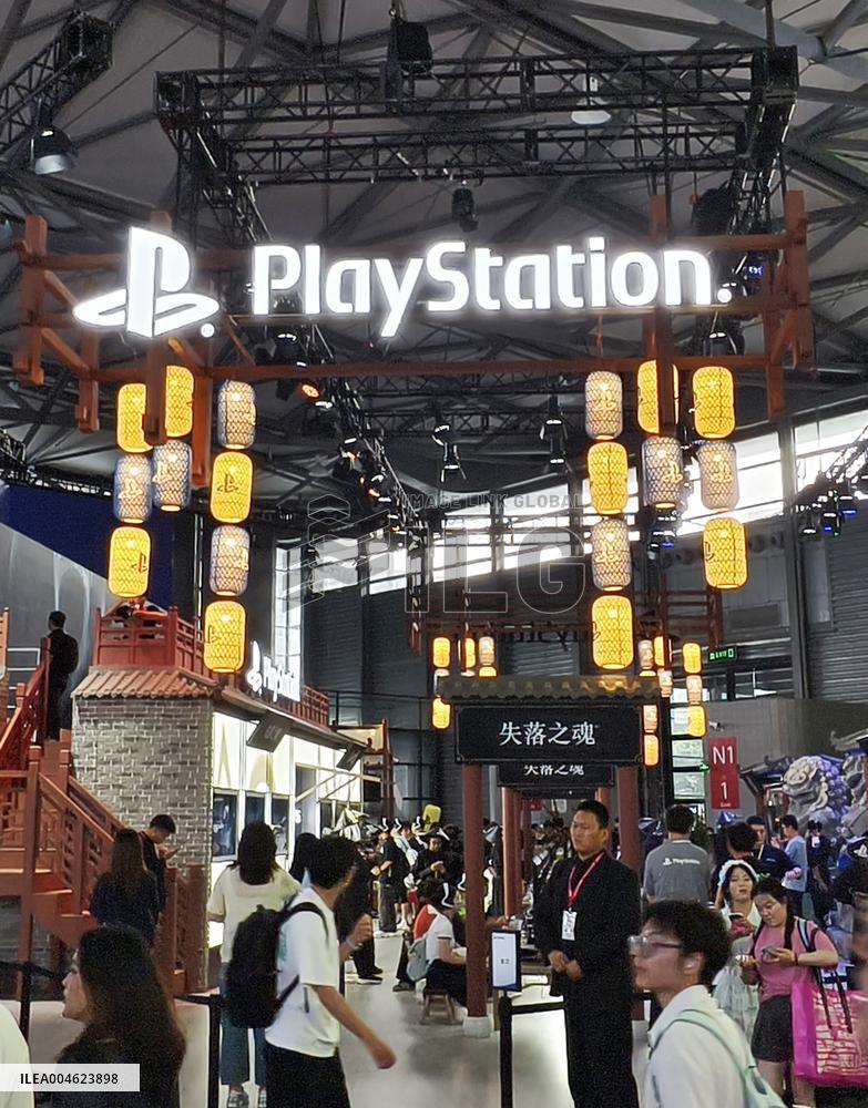 PlayStation Booth at 2025 ChinaJoy