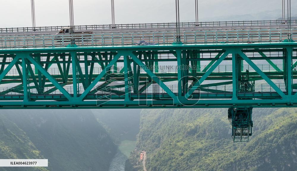 World Highest Bridge Construction
