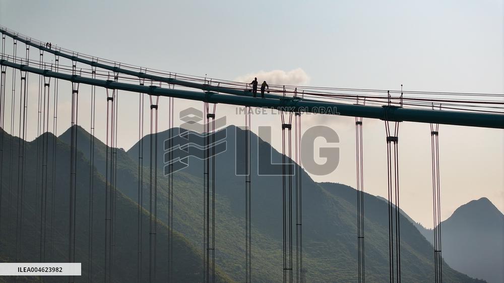 World Highest Bridge Construction