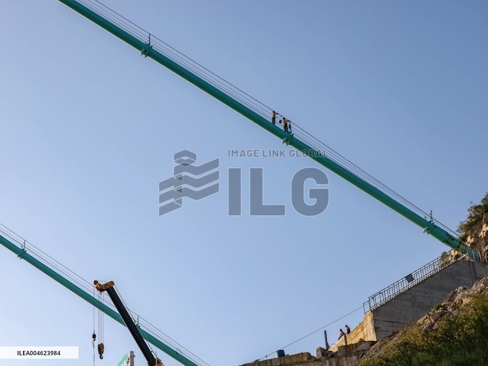 World Highest Bridge Construction