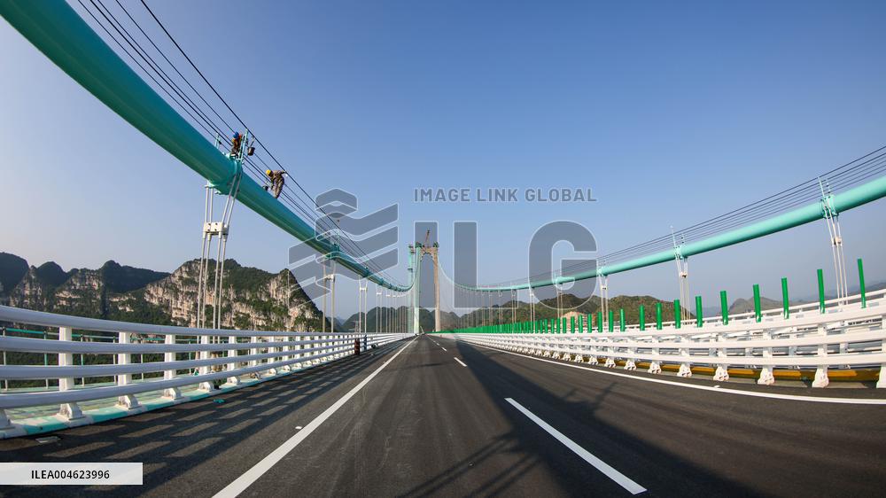 World Highest Bridge Construction