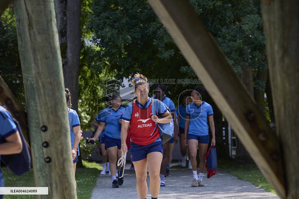 Training of the Women French Rugby team - Marcoussis