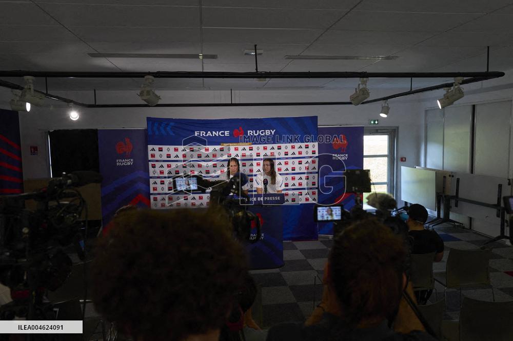 Training of the Women French Rugby team - Marcoussis