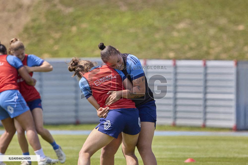 Training of the Women French Rugby team - Marcoussis