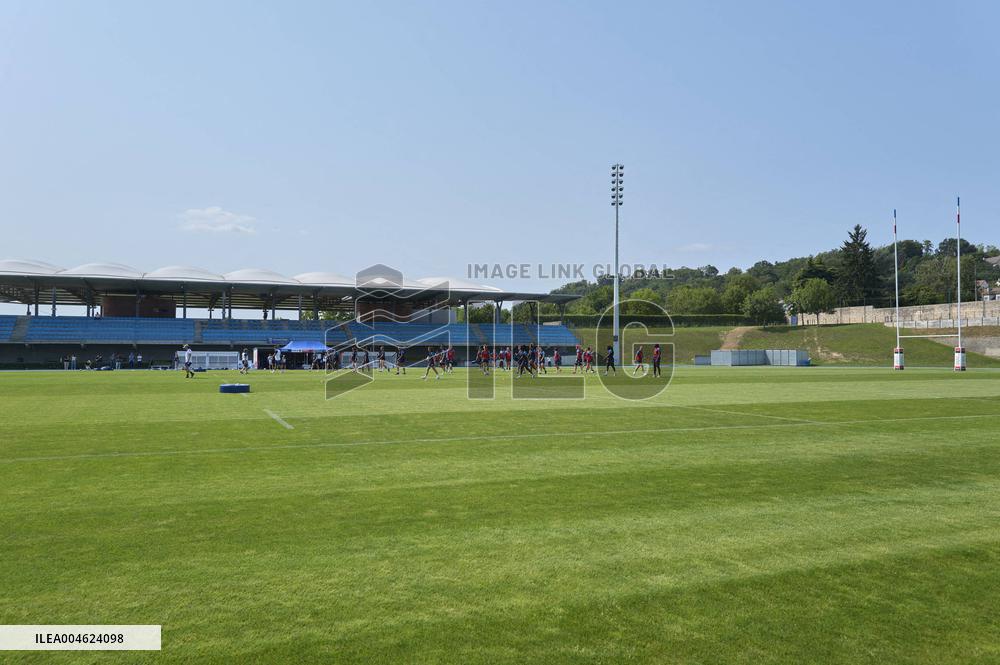 Training of the Women French Rugby team - Marcoussis