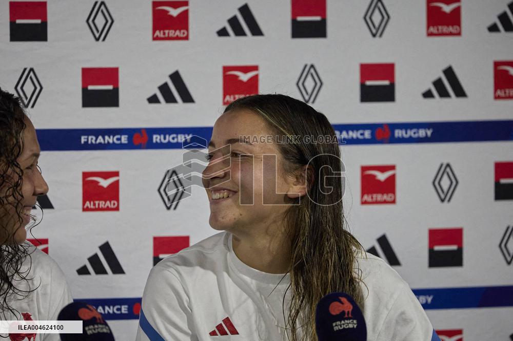 Training of the Women French Rugby team - Marcoussis