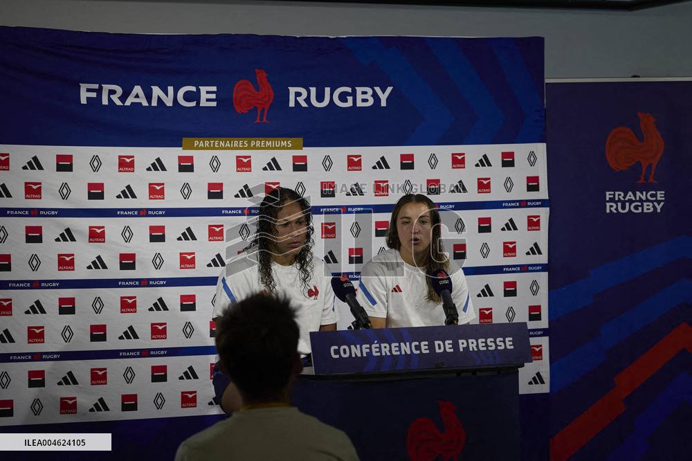 Training of the Women French Rugby team - Marcoussis