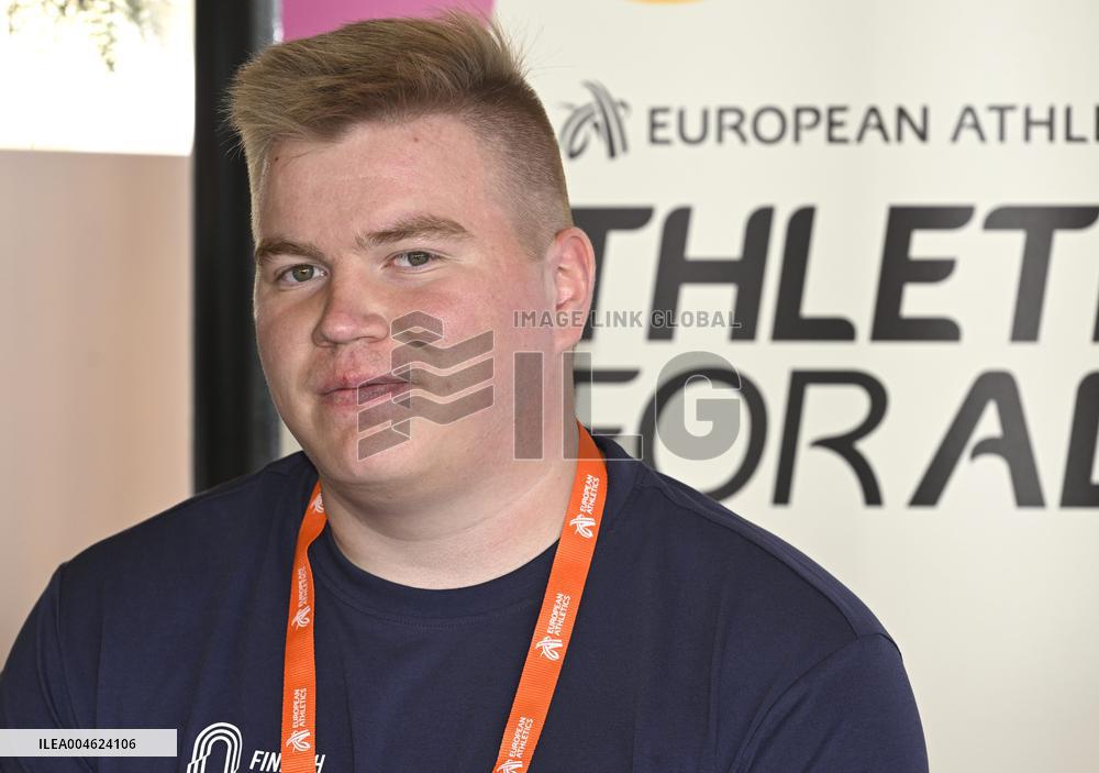 Official press conference of the European Athletics U20 Championships