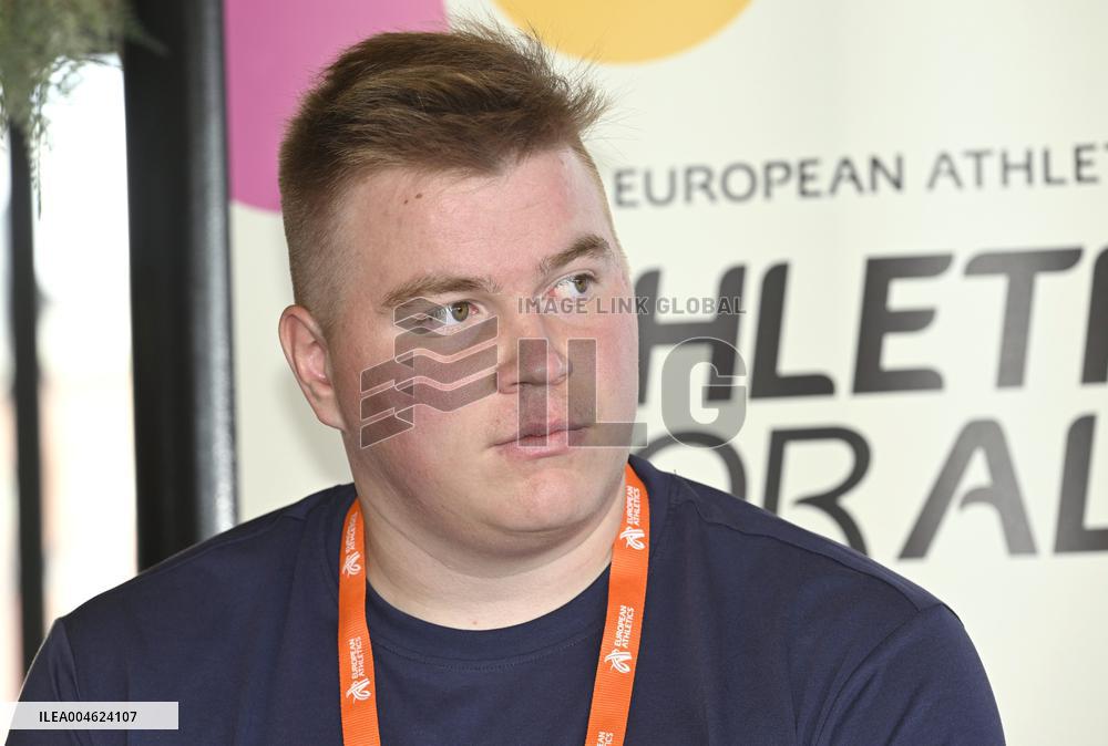 Official press conference of the European Athletics U20 Championships