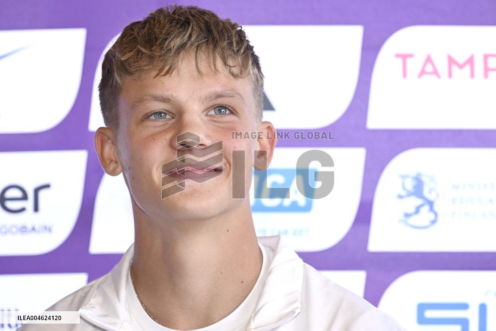 Official press conference of the European Athletics U20 Championships