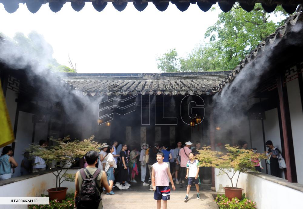 Lingering Garden Cooling Spray System