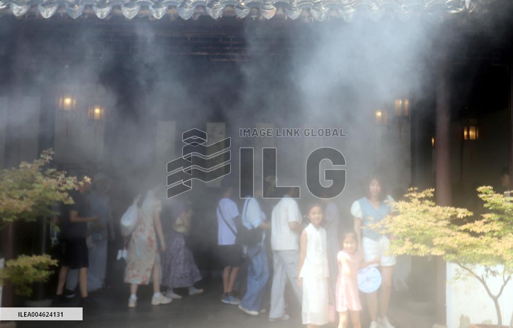 Lingering Garden Cooling Spray System