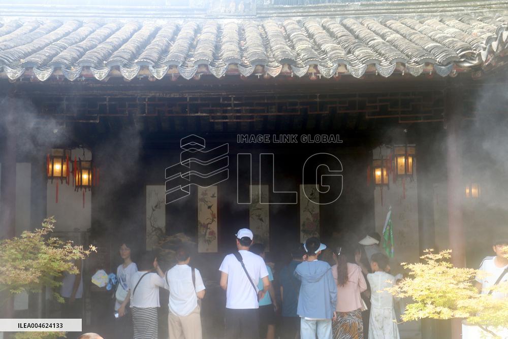 Lingering Garden Cooling Spray System