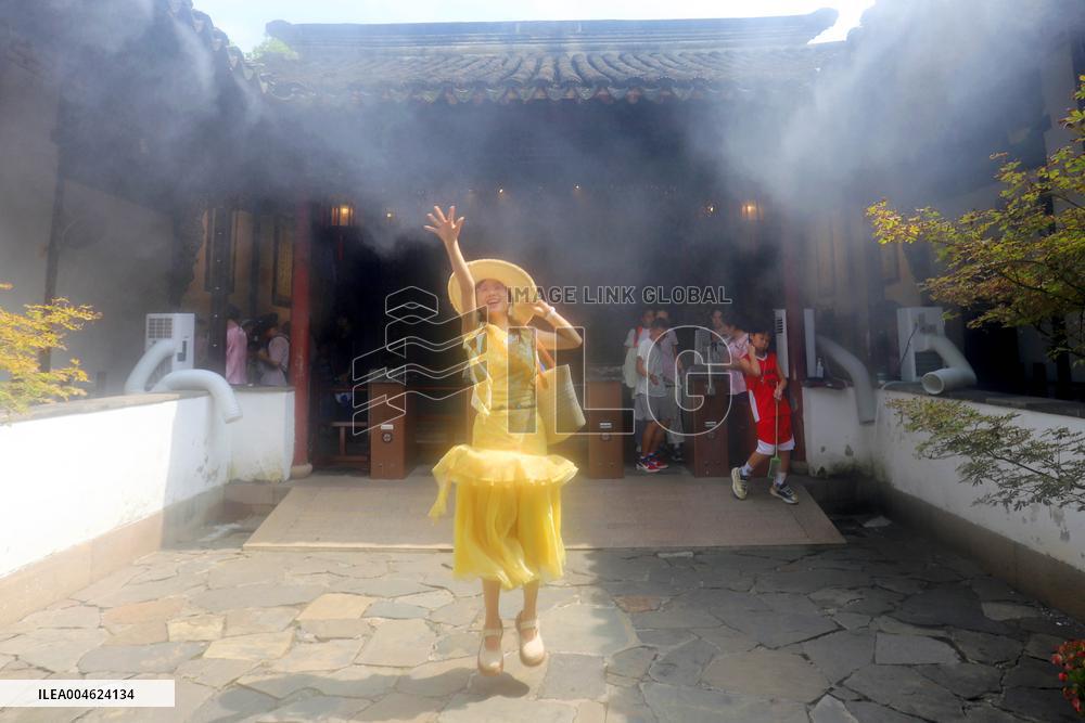 Lingering Garden Cooling Spray System