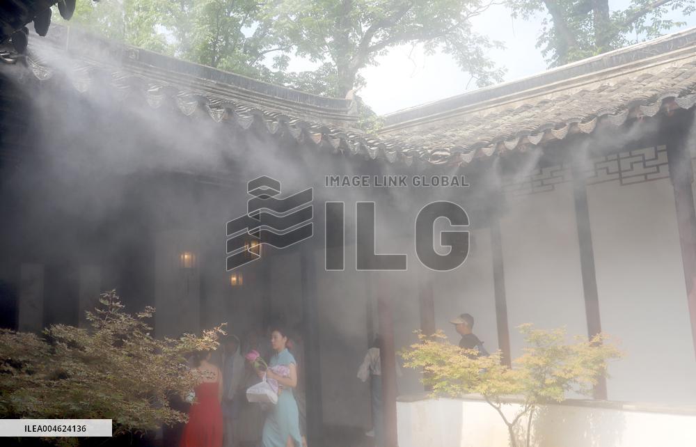 Lingering Garden Cooling Spray System