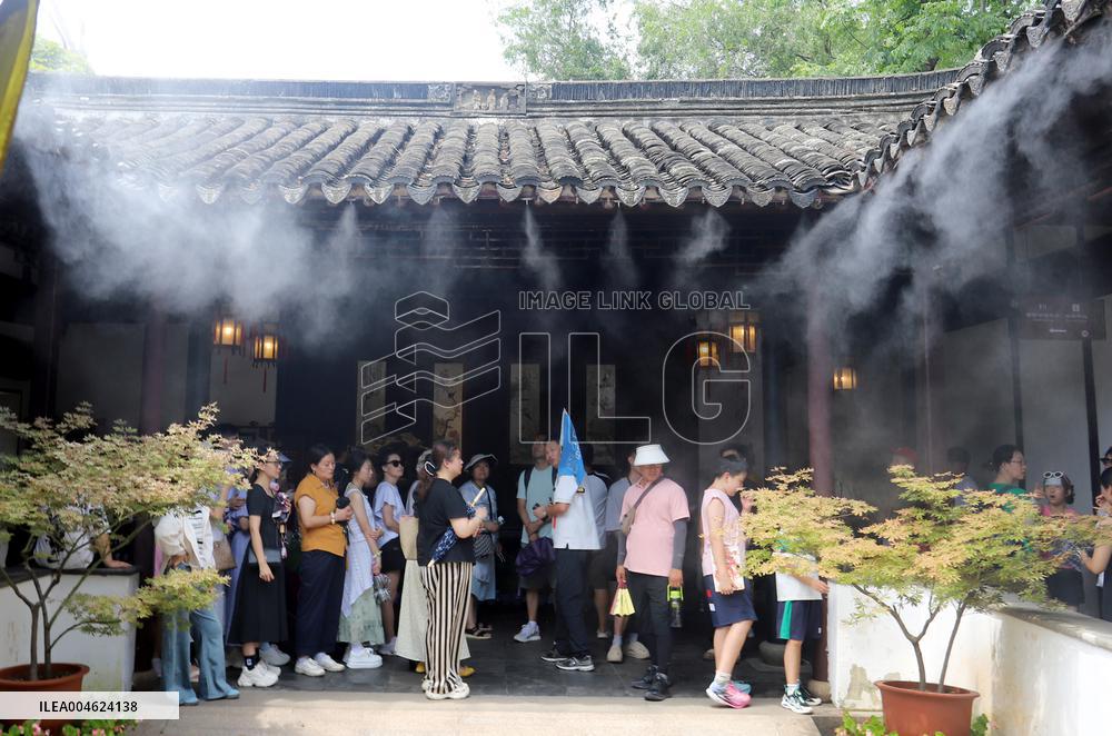 Lingering Garden Cooling Spray System