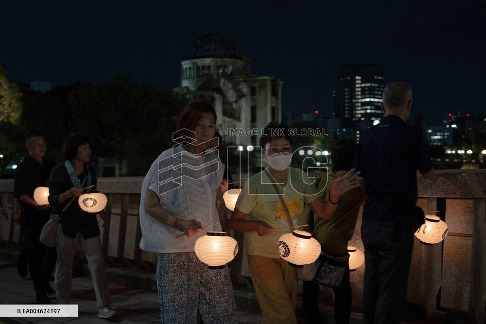 Hiroshima Ahead Bombing 80th Anniversary - Japan