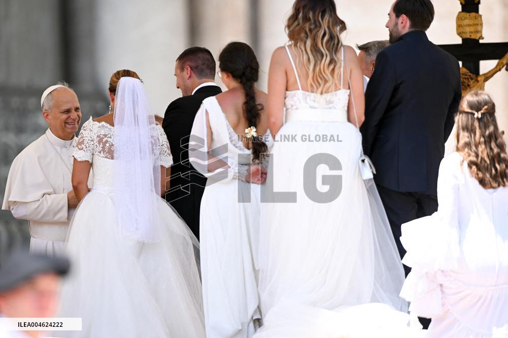 Pope Leo XIV Leads The General Audience - Vatican