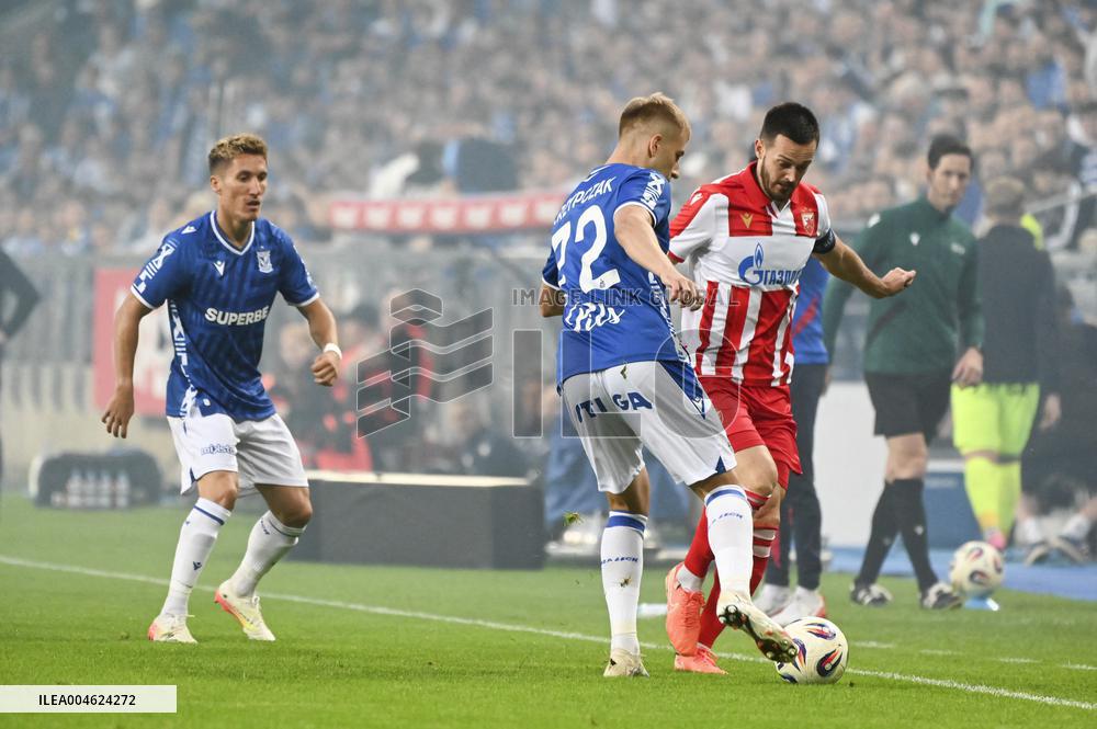 CALCIO - UEFA Champions League - Lech Poznan vs Crvena Zvezda