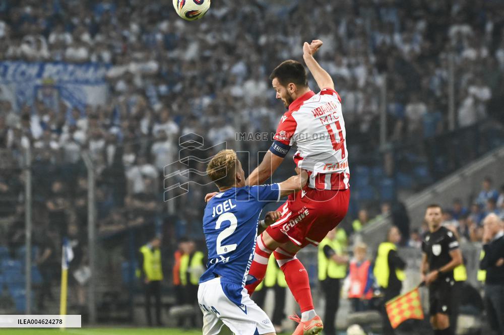 CALCIO - UEFA Champions League - Lech Poznan vs Crvena Zvezda