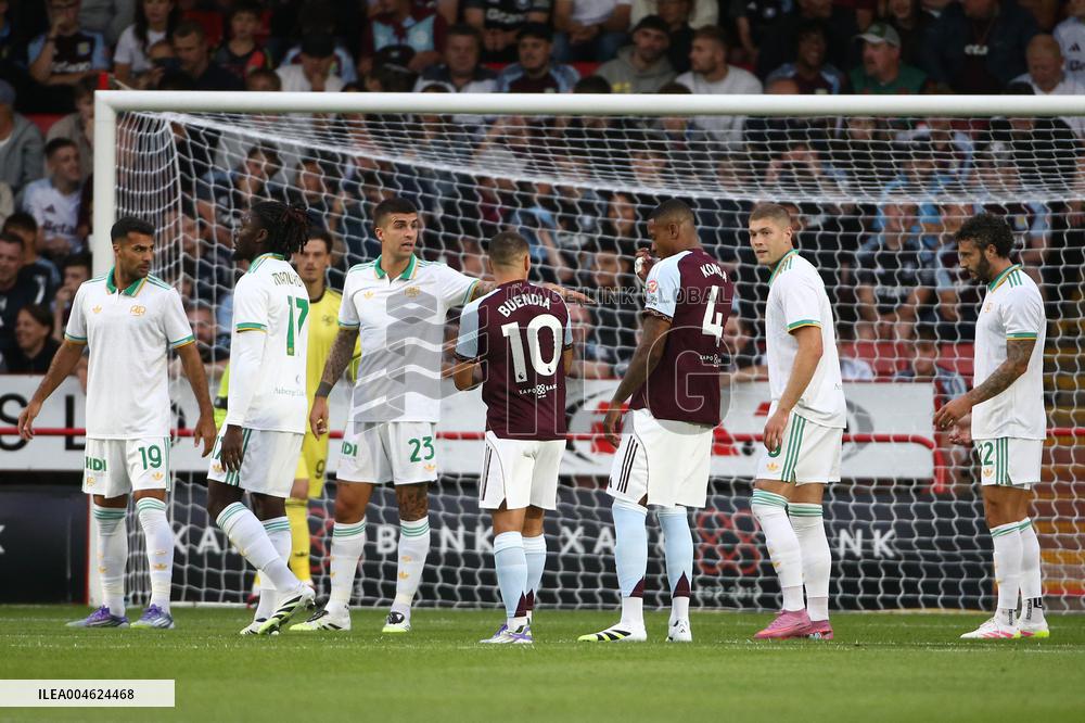 CALCIO - Amichevole - Aston Villa vs Roma