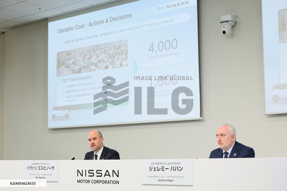 Nissan Motor Co., Ltd. Financial Results for the First Quarter of Fiscal Year 2025 (April-June 2025) Press Conference