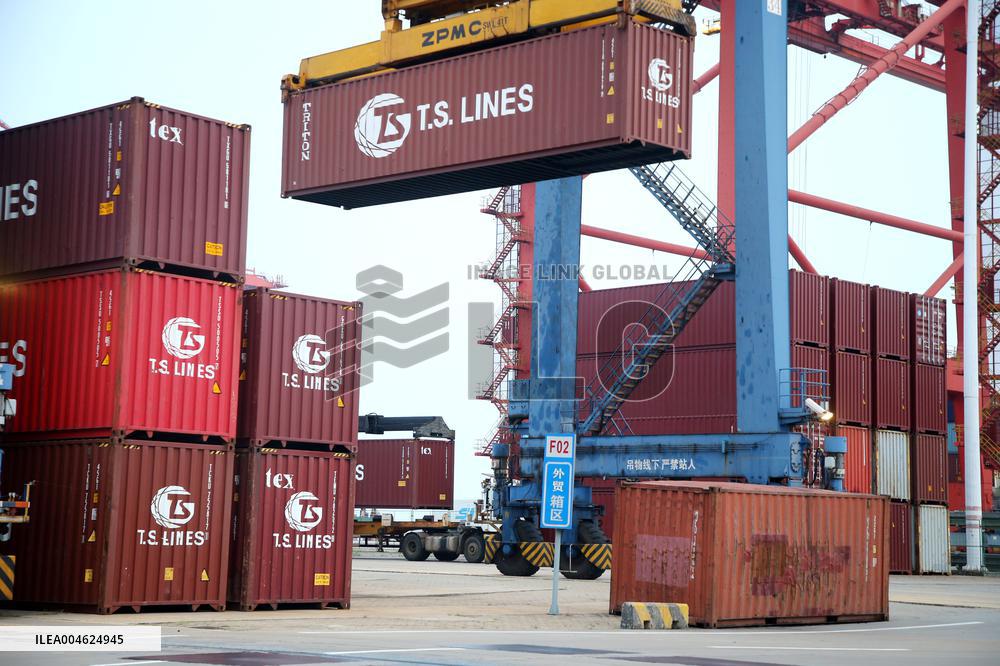 China Goods Trade Total Import And Export Value