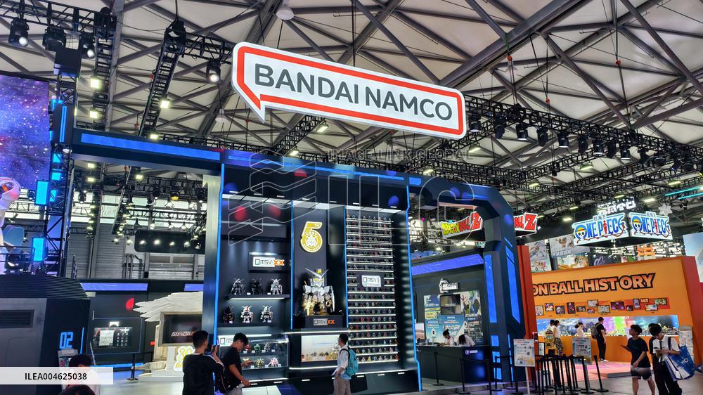 Bandai Namco Exhibition at 2025 ChinaJoy in Shanghai