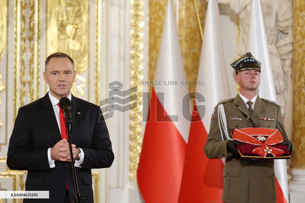 Ceremony of Swearing-In of Polish President Karol Nawrocki - Warsaw
